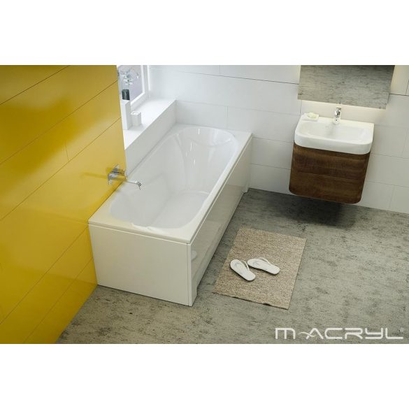 M-Acryl Sortiment egyenes akril kád