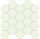 All in white - white fali mozaik 24,8x30,6
