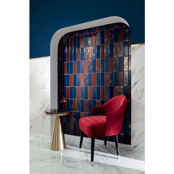 Tubadzin Blue Stone bar navy 23,7x7,8 dekor