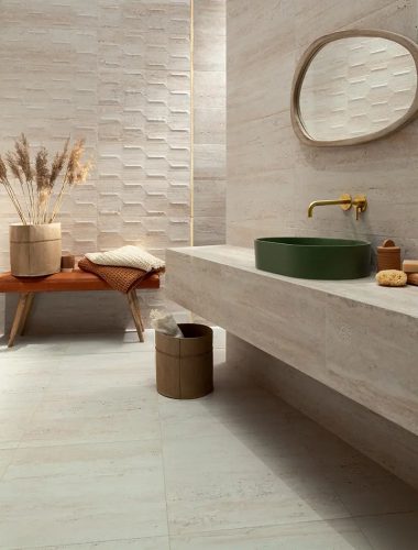 Tubadzin TISSUE IVORY 29,8X74,8 FALICSEMPE