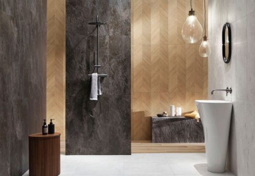 Tubadzin Sedona Palms 2 elemes dekor 65,8x89,8