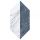 Domino Ferro blue 22,5x14,8 dekor
