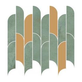 Tubadzin TISSUE GREEN 29,8X27,2 MOZAIK