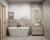 Tubadzin MASOVIA BIANCO MATT 7,8X29,8