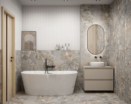 Tubadzin MASOVIA BIANCO GLOSS STR. 7,8X29,8