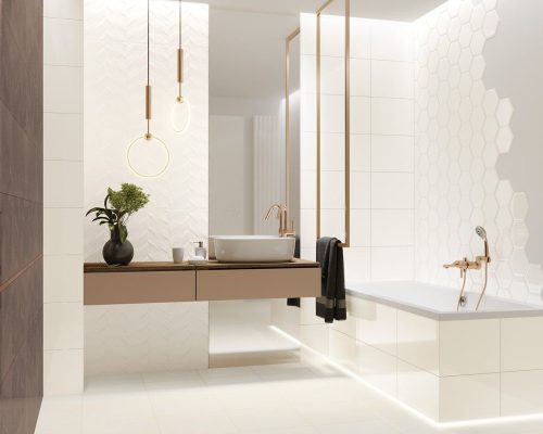 Paradyz IDEAL WHITE STRUKTURA MAT 30X60 