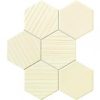 Horizon hex ivory 28,9x22,1 mozaik