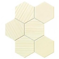 Horizon hex ivory 28,9x22,1 mozaik