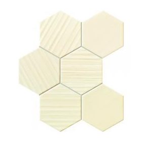 Horizon hex ivory 28,9x22,1 mozaik