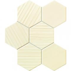 Horizon hex ivory 28,9x22,1 mozaik