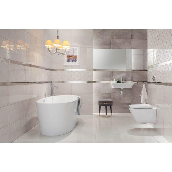 Flame Idylla white 45x45 padló