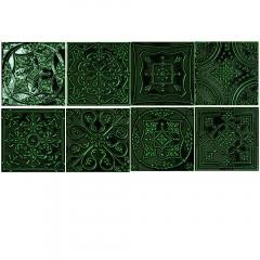 Tubadzin Tinta green 14,8x14,8 dekor