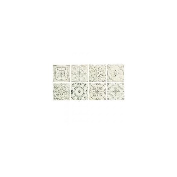 Tubadzin Tinta white 14,8x14,8 dekor