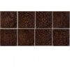 Tubadzin Tinta brown 14,8x14,8 dekor