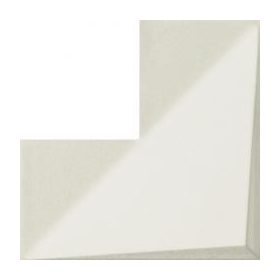 Tubadzin Coma white STR 20x20 cm