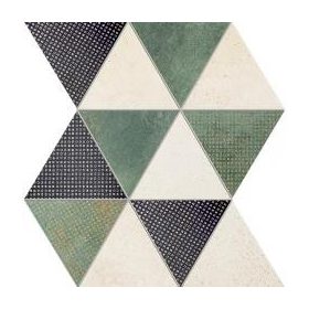 Tubadzin Margot green 32,8x25,8 Mozaika 