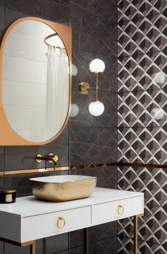 Tubadzin Opium dark 30,8x60,8 