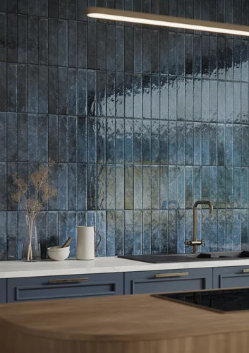 Paradyz MONPELLI NAVY MIX CEGIELKA STRUKTURA POLYSK 6,5X29,8 G1