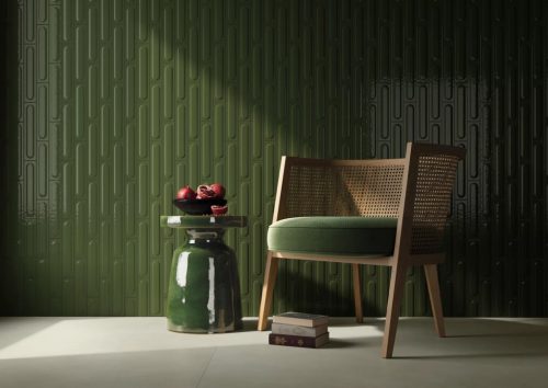 Paradyz MONPELLI OLIVE CEGIELKA STRUKTURA POLYSK 6,5X29,8 G1