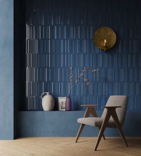 Paradyz MONPELLI NAVY CEGIELKA STRUKTURA B POLYSK 6,5X29,8 G1