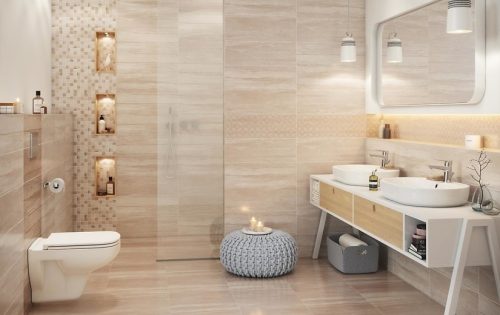 Cersanit MARBLE ROOM BEIGE 42X42 cm