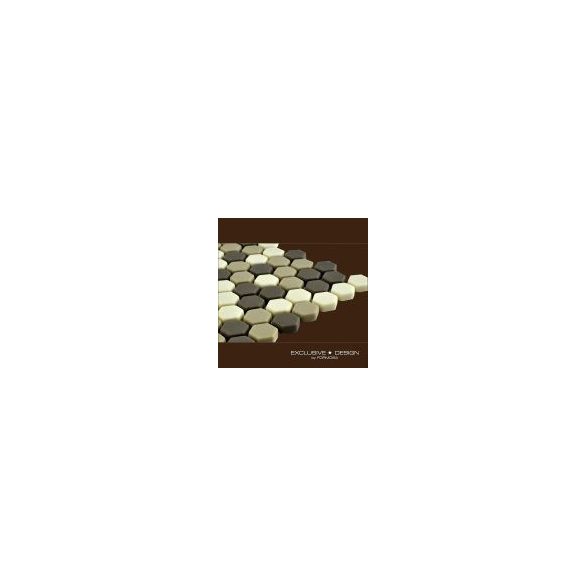 SATIN EXCLUSIVE ÜVEG MOSAIC 6mm  No.2