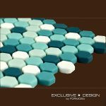 SATIN EXCLUSIVE ÜVEG MOSAIC 6mm  No.3