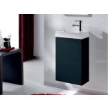 AREZZO design Mini 40 1 fiókos Anthracit (alsószekrény + mosdó)