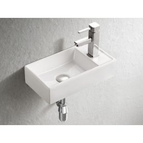 AREZZO design Austin 40x22 jobb oldali mini kézmosó AR-340
