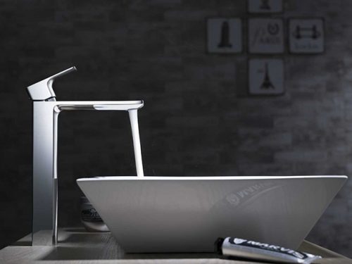 AREZZO design SPRINGFIELD 240 magasított mosdó csaptelep AR-5032 Kiállított darab!