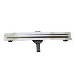 AREZZO design keskeny 800 mm-es rozsdamentes acél folyóka Steel ráccsal AR-800K