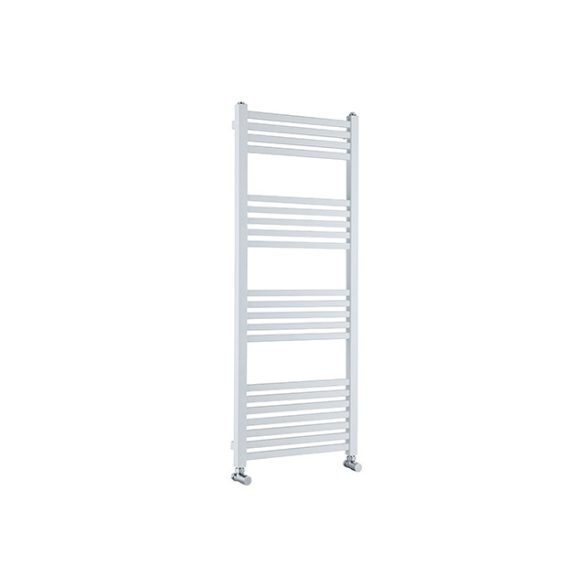 AREZZO design Minimal White - Round 1200x500 egyenes törölközőszárítós radiátor, fehér