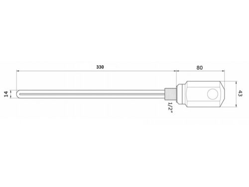 AREZZO design Fűtőpatron - fehér 600w
