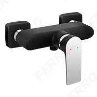 Ferro Algeo Square Black/Chrome - Zuhanycsaptelep