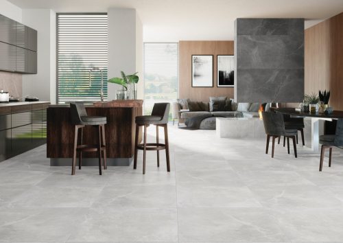 Flame Stonemood White 59,7x59,7 cm