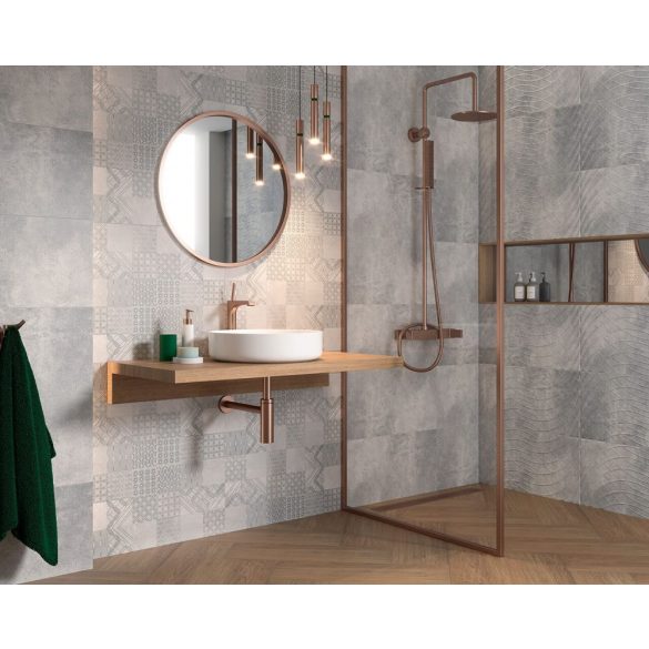 HARMONY GRYS PATCHWORK 30X60
