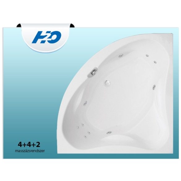 H2O 4+4+2 vízmasszázs 