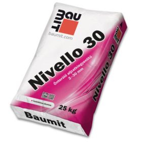 Baumit Nivello 30 - kiszerelés 25 kg/zsák
