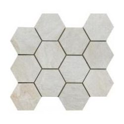 MYStone Bianco hexagon mozaik 30x34 