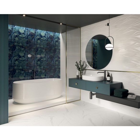 PARADYZ üveg panel NAVY 25X75X3  cm