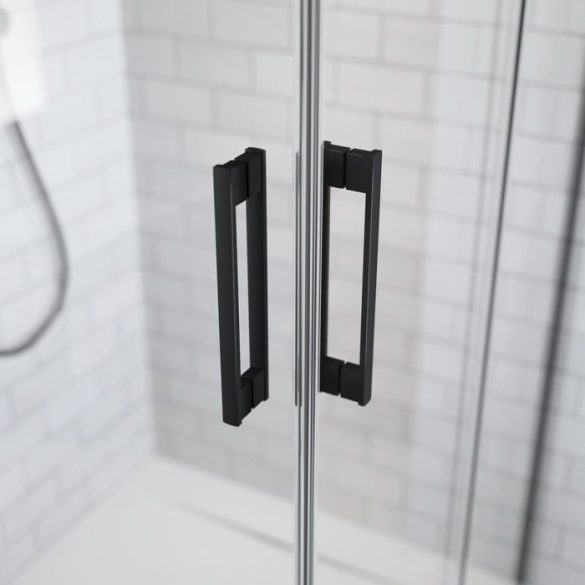 Radaway Idea Black PDD íves fekete zuhanykabin -többféle méretben